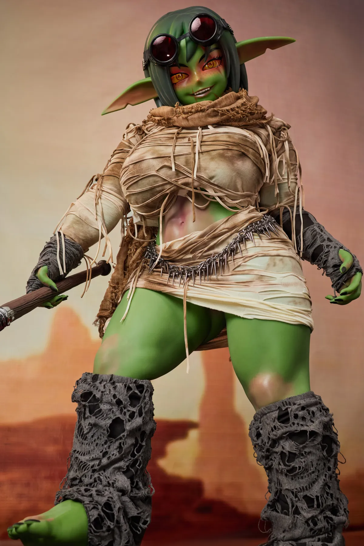 Climax | Braza - ULW Series BBW Goblin Girl Fantasy Silicone Sex Doll