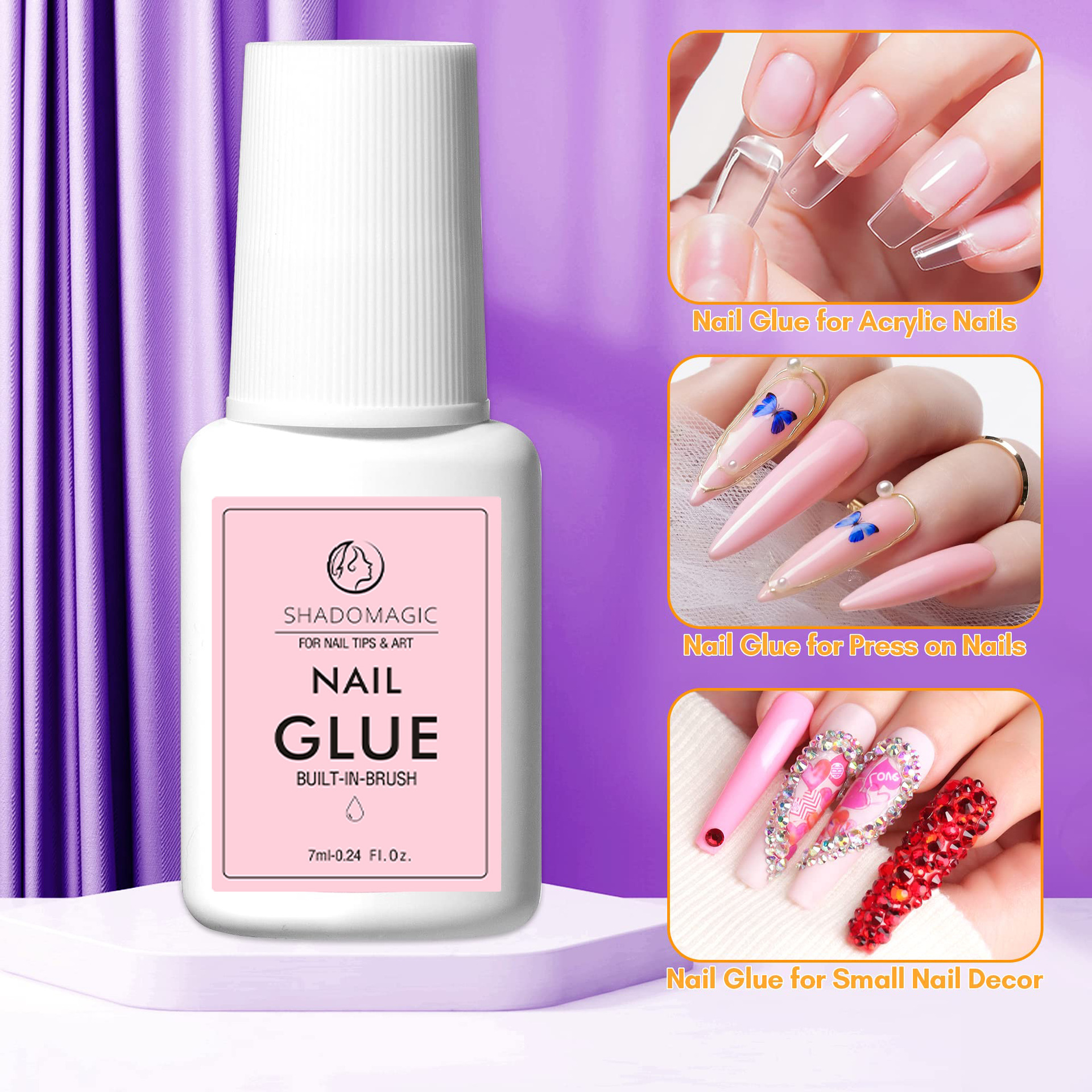Fake Nail Adhesive Glue