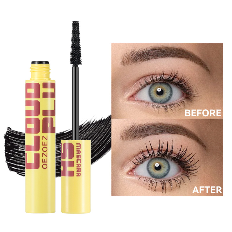 Washable Mascara Long Lasting Waterproof Lengthening Curling Black Lash Eyelash Extension Beauty Makeup Long-wearing Mascara