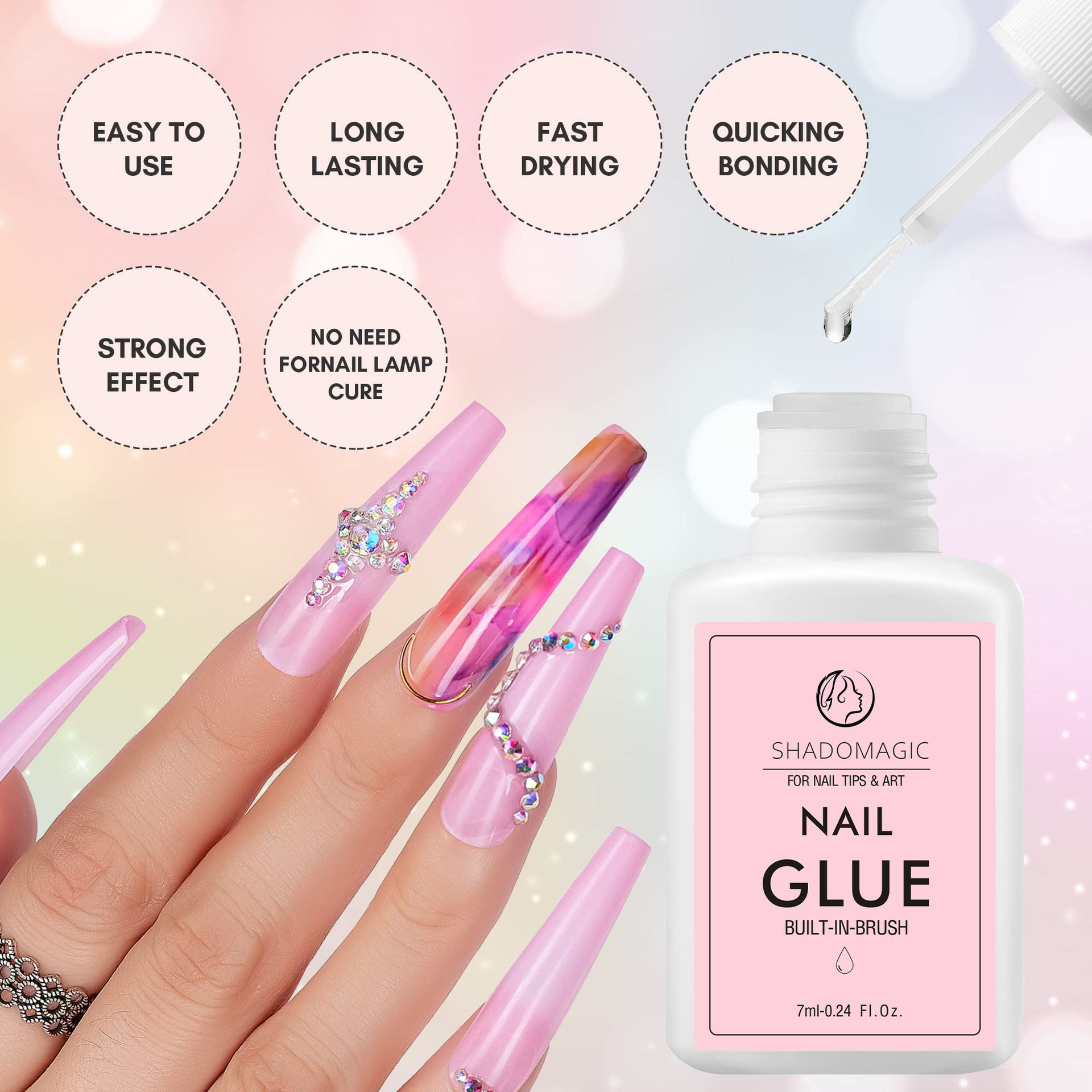 Fake Nail Adhesive Glue