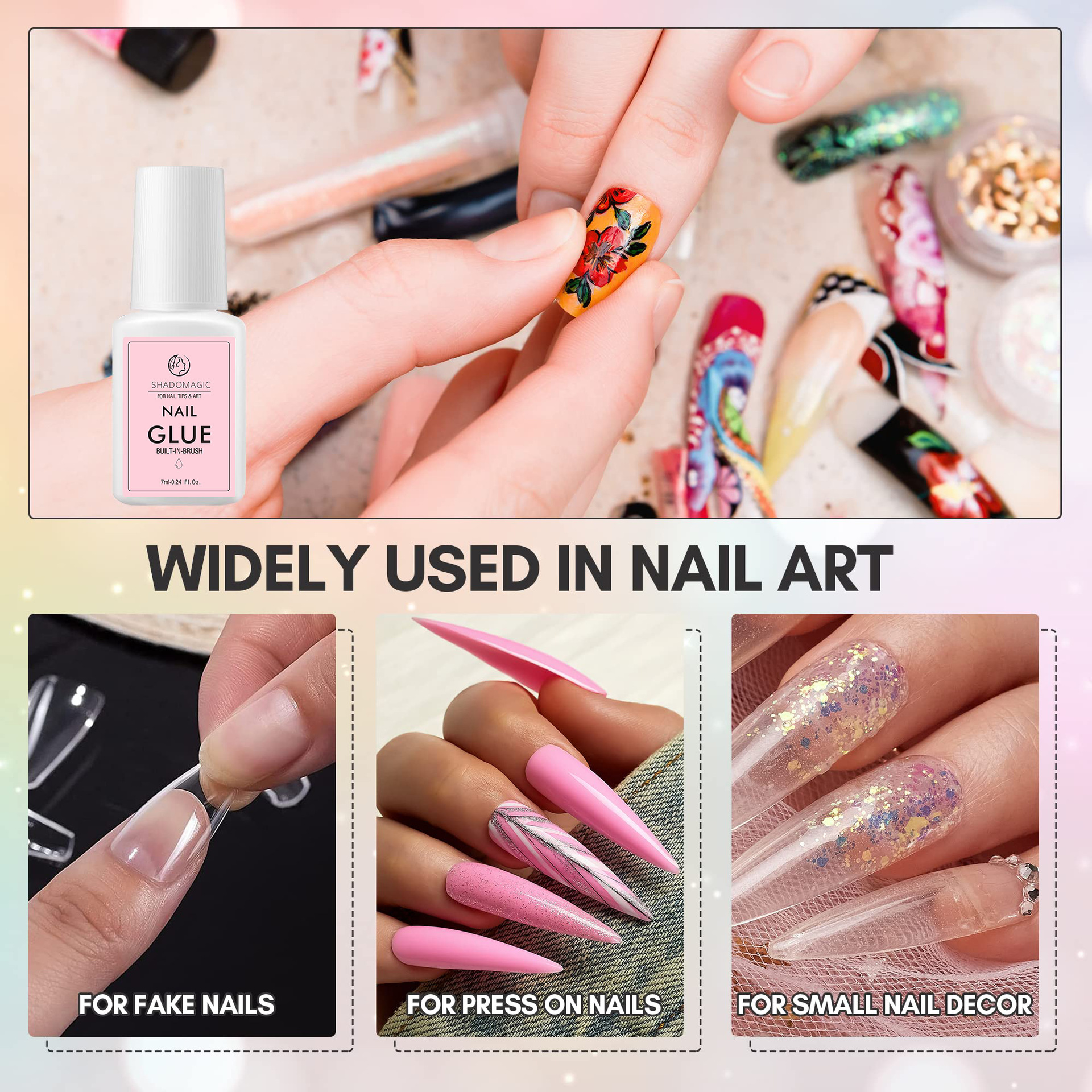 Fake Nail Adhesive Glue