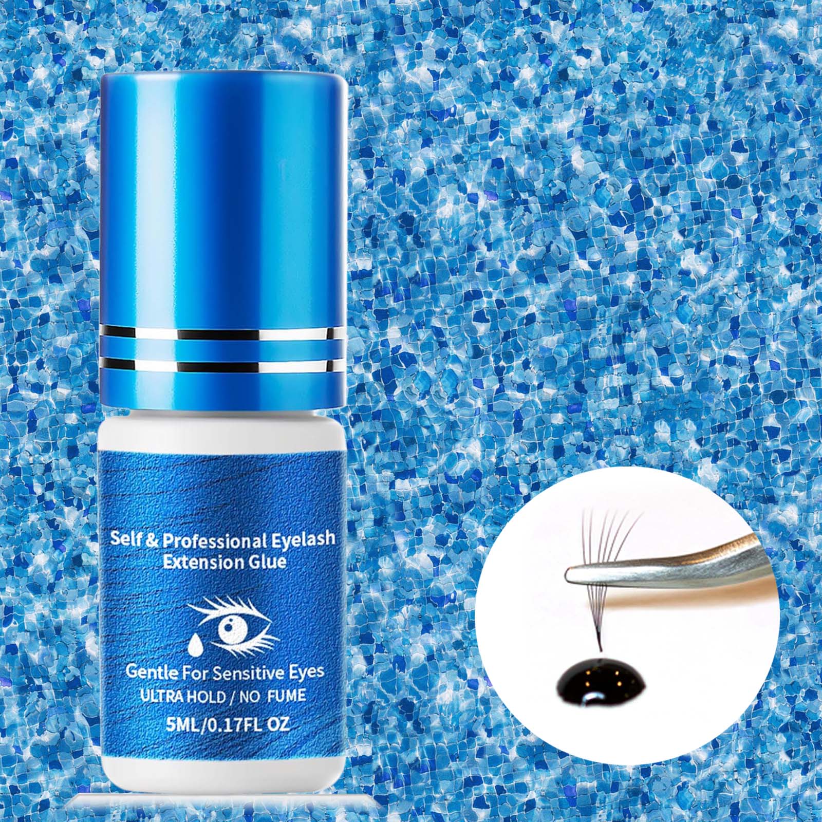 New Blue Eyelash Extension Glue