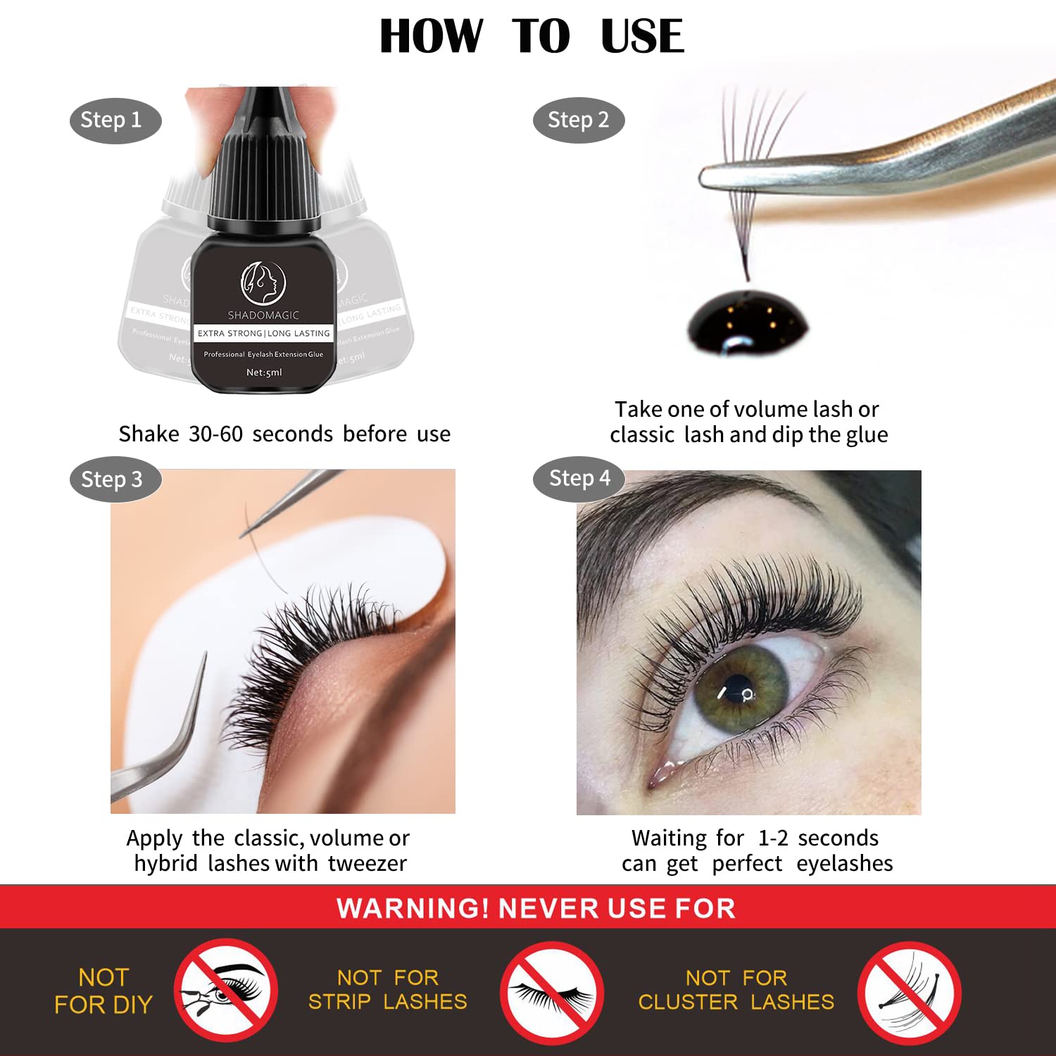 Professional Lash Extension Glue