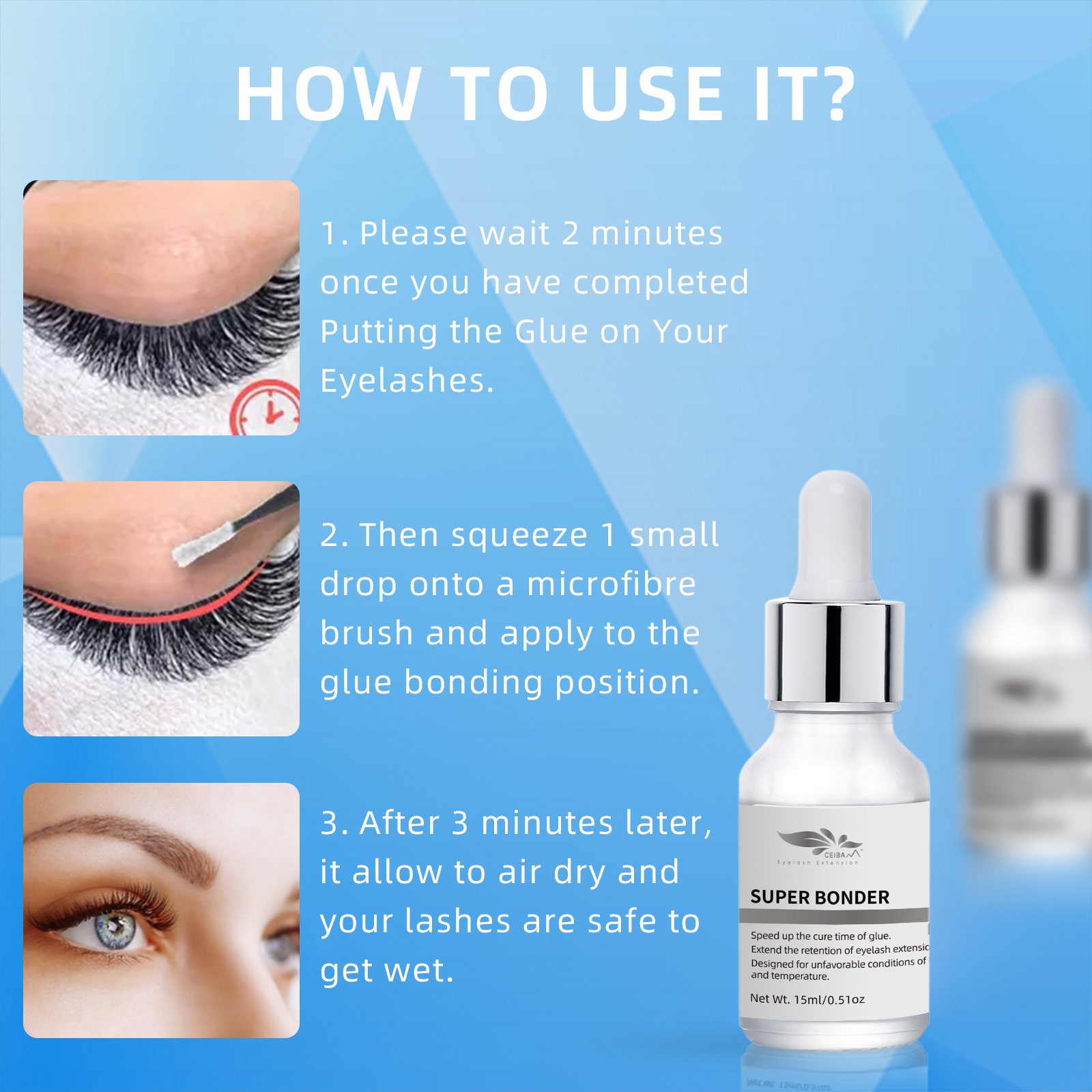 Lash Glue Super Bonder