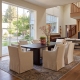 Rowan 79" Rounded Rectangular Dining Table - Cocoa Brown
