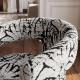 Dove Modern Upholstered Dining Chair-Patterned Edition