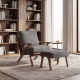 Charles Lounge Armchair with Ottoman