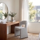 Kody Modern Chenille Vanity & Desk Chairs (Set of 2)