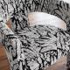 Dove Modern Upholstered Dining Chair-Patterned Edition