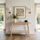 Karen 46'' Two Layered Console Table 