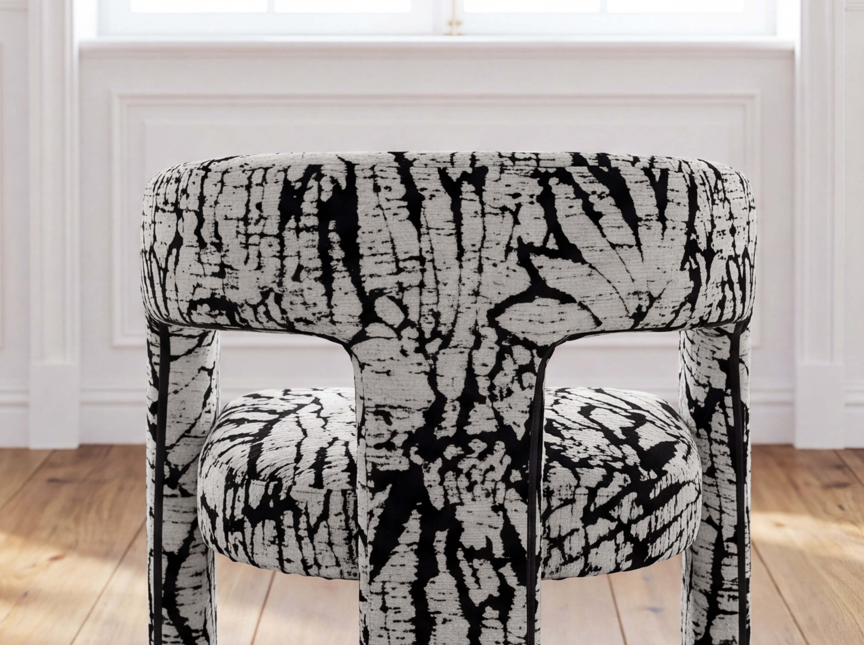 Dove Dining Chair in multiple upholstery materials and colors