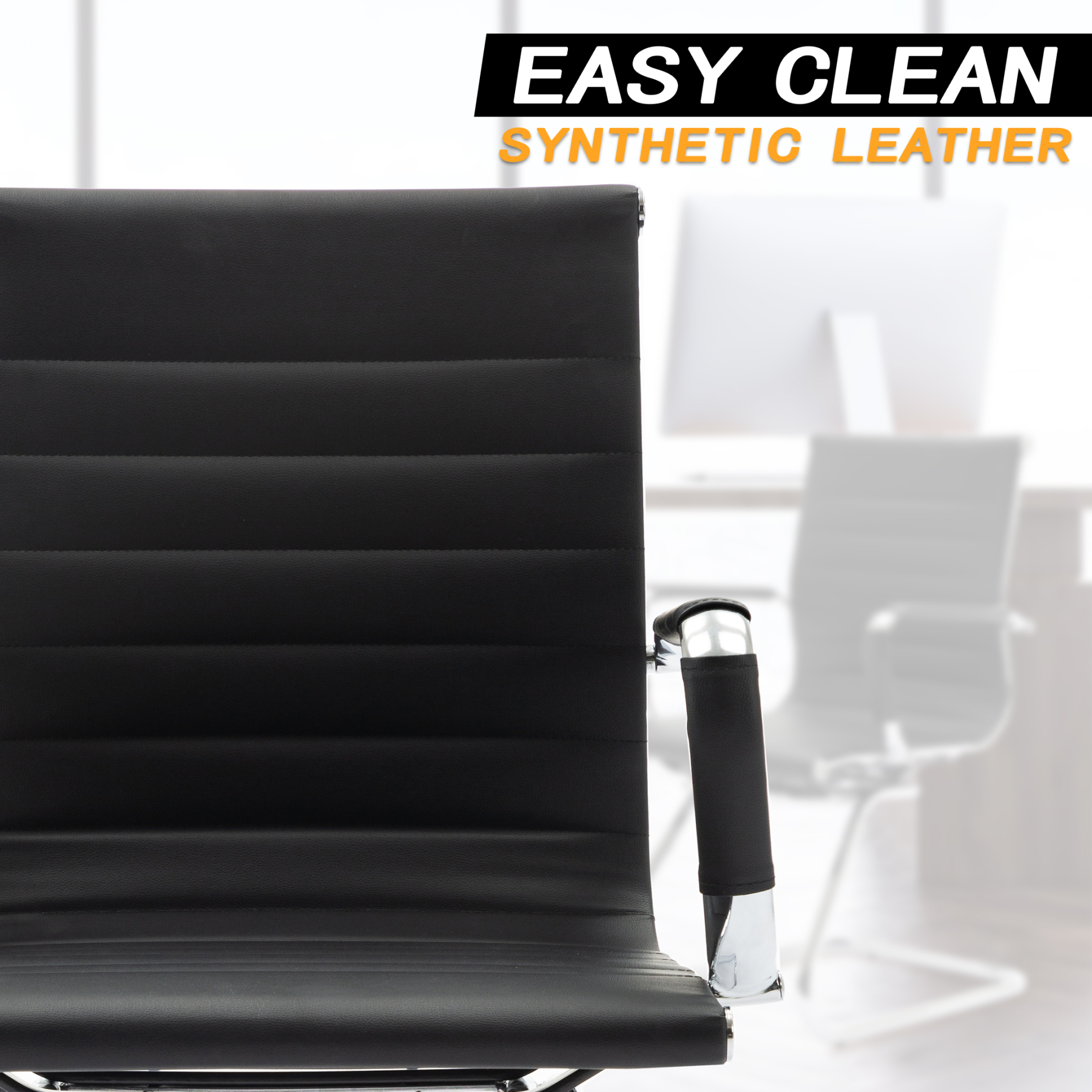 Rhombic Office Guest Chair (Set of 2)