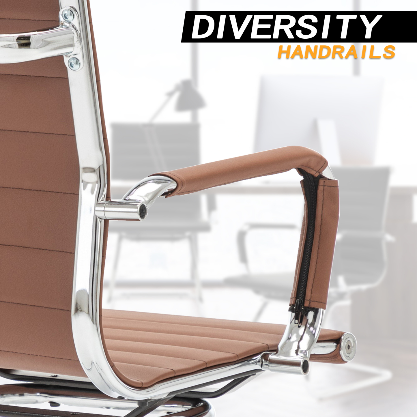 Rhombic Office Guest Chair (Set of 2)