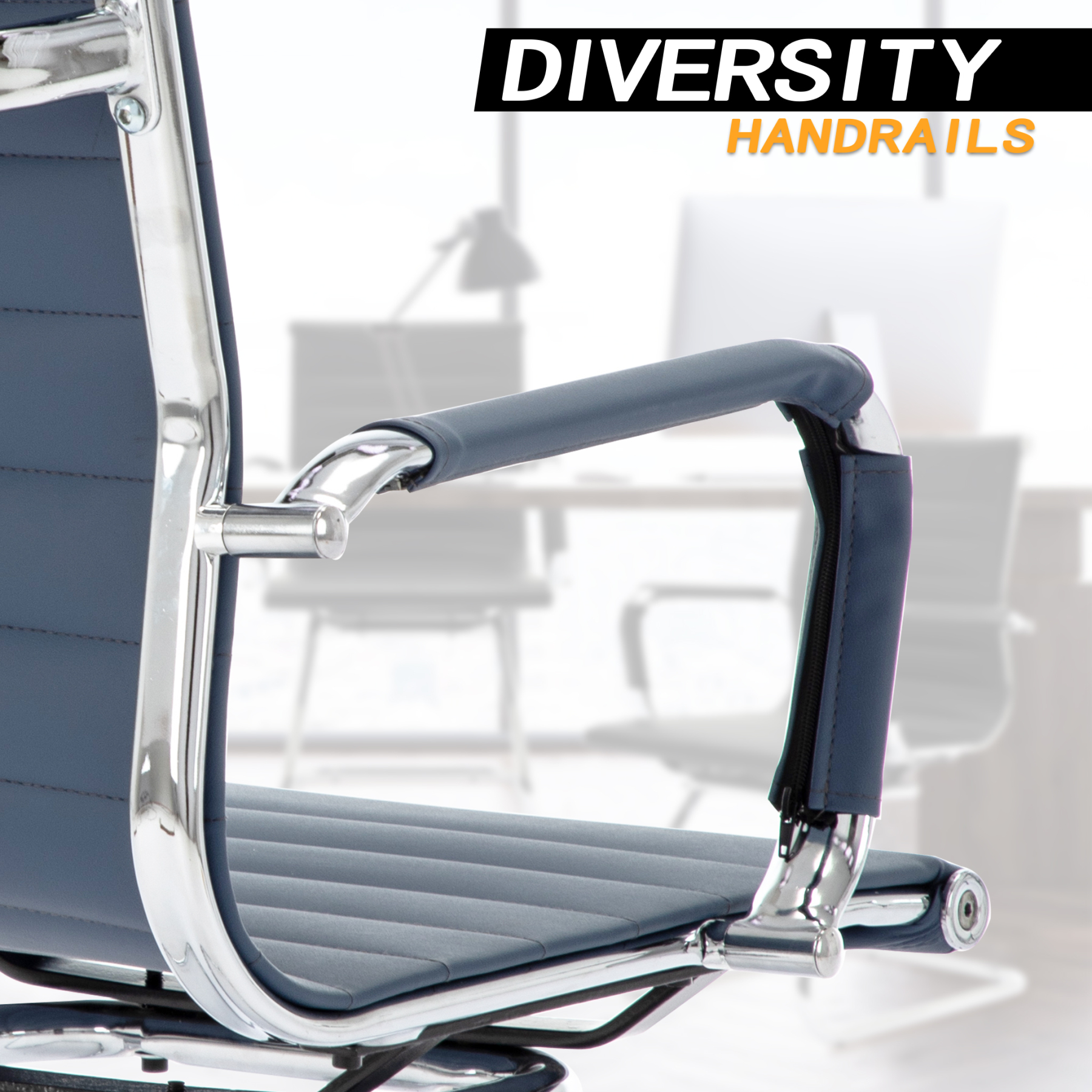 Rhombic Office Guest Chair (Set of 2)