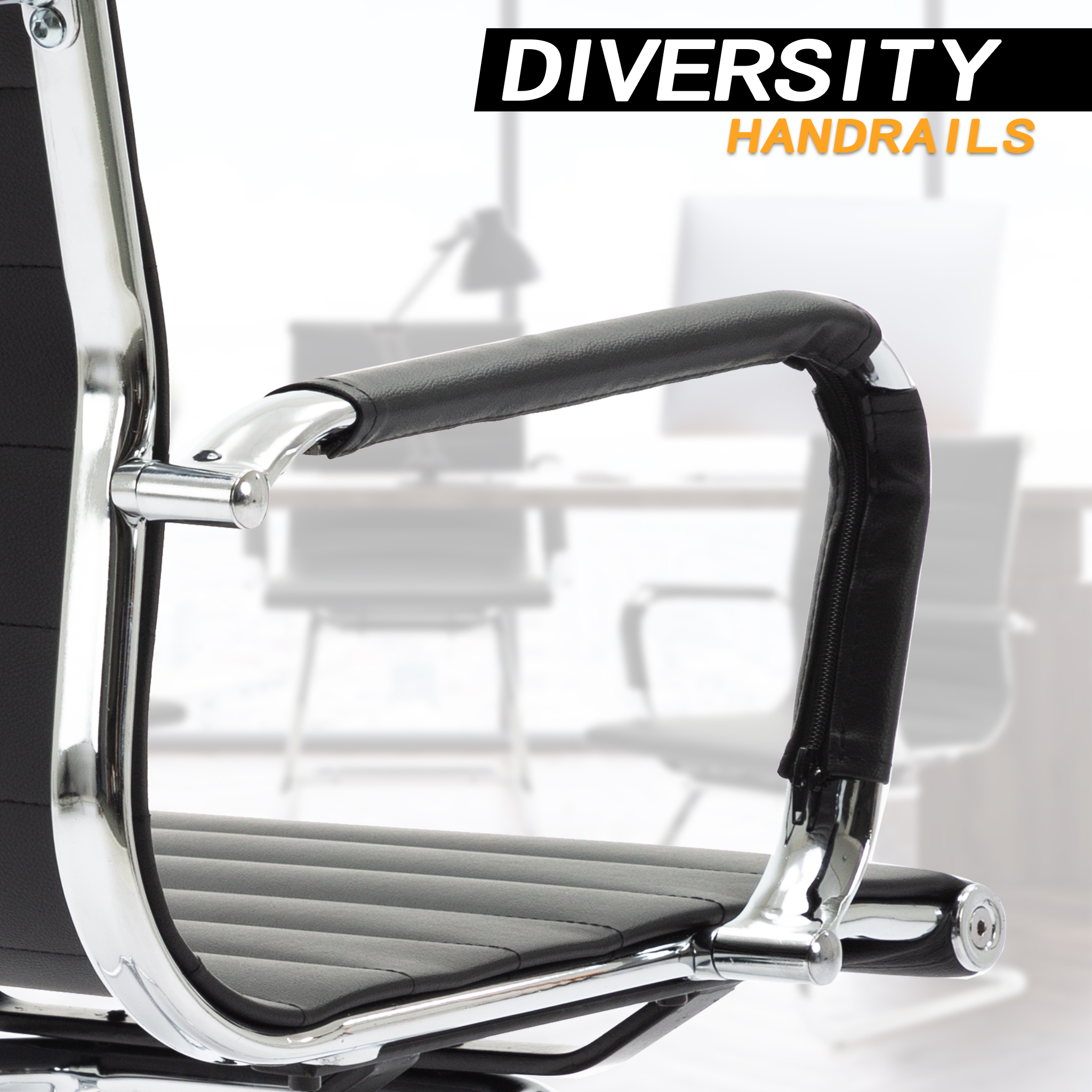Rhombic Office Guest Chair (Set of 2)