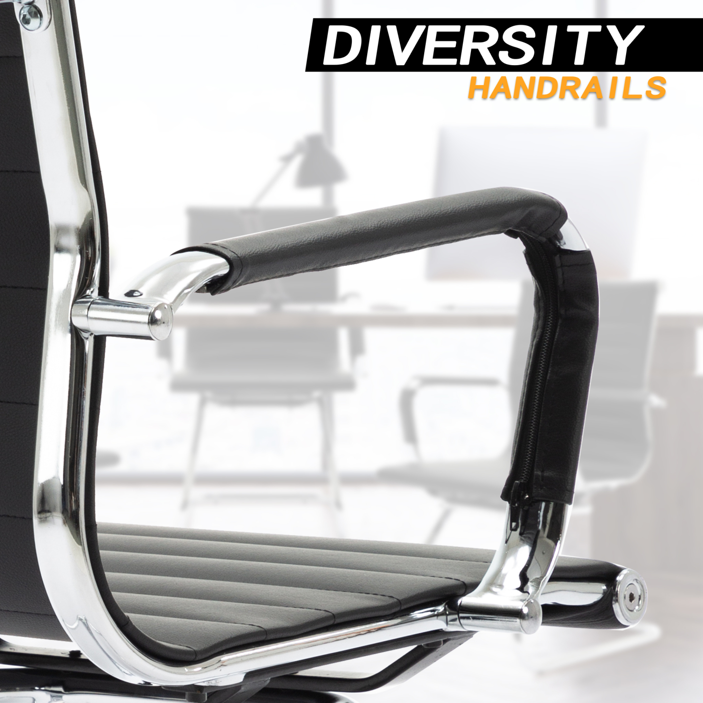 Rhombic Office Guest Chair (Set of 2)