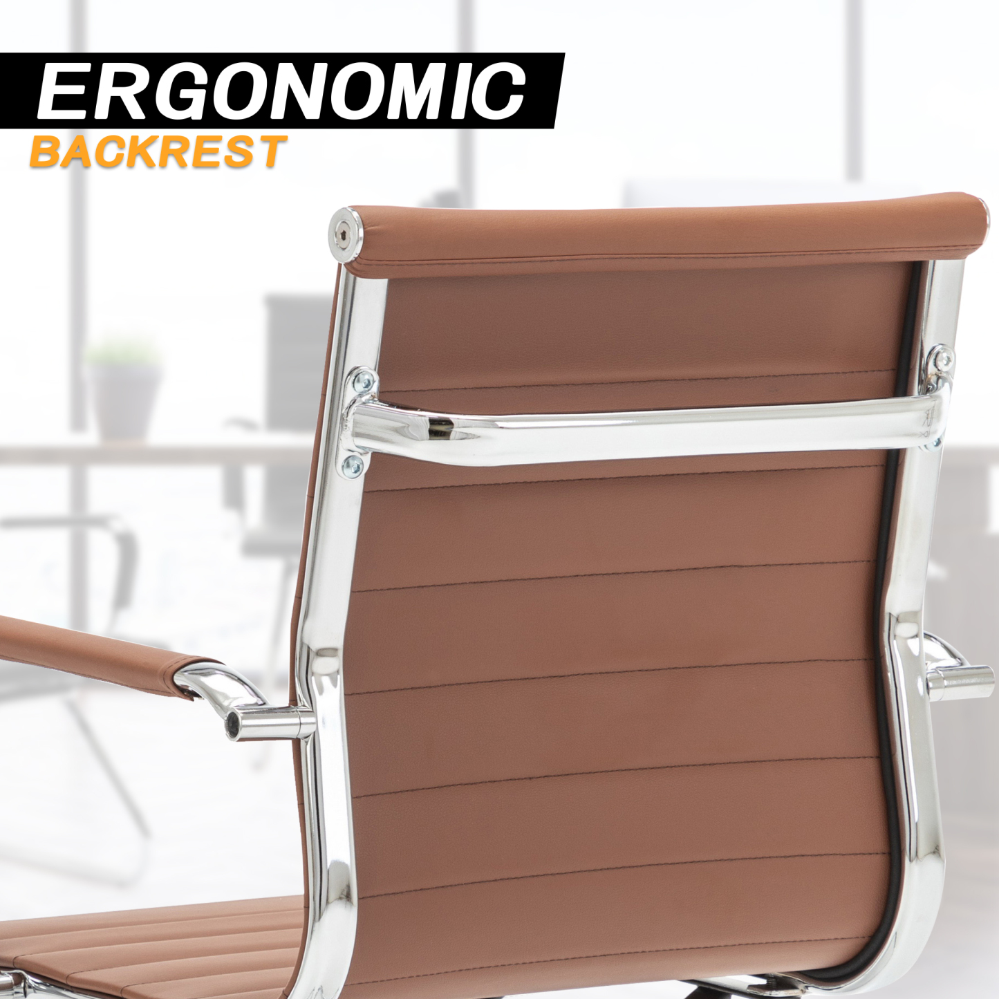 Rhombic Office Guest Chair (Set of 2)