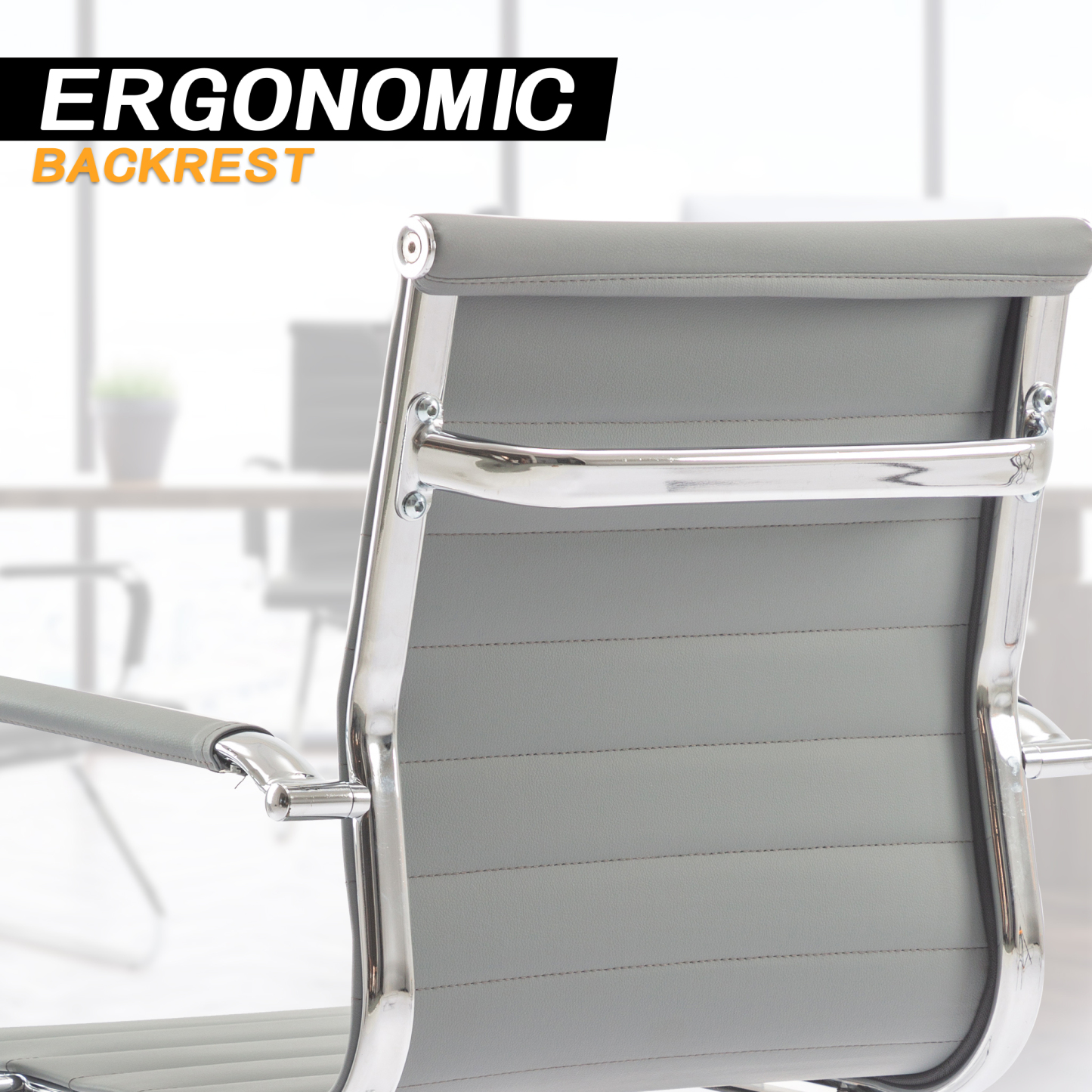 Rhombic Office Guest Chair (Set of 2)
