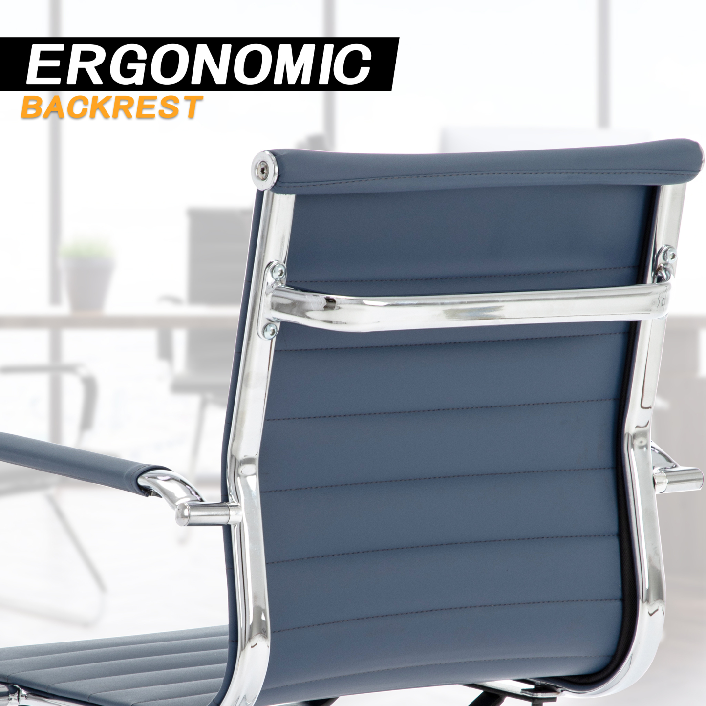 Rhombic Office Guest Chair (Set of 2)