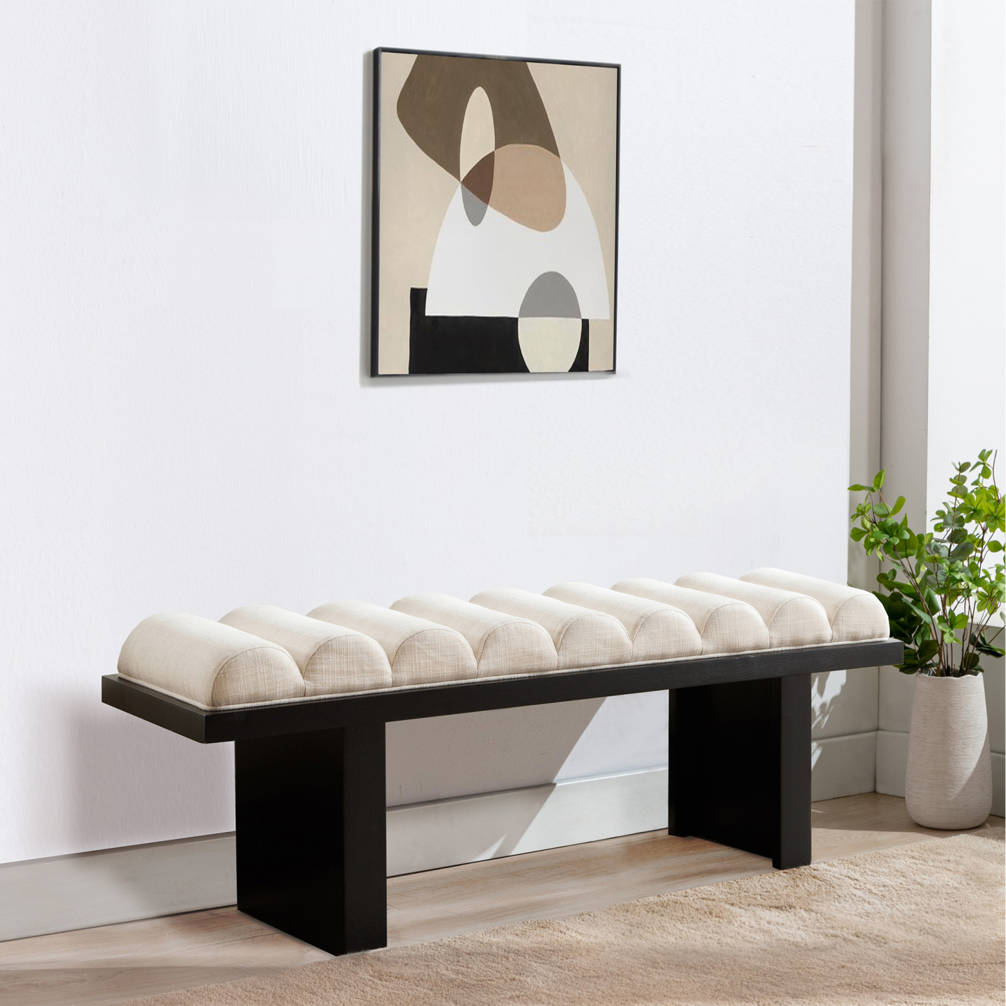 Perrots Fabric Bench