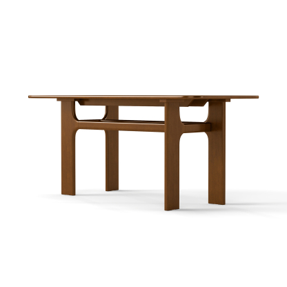 Leon 63'' Wooden Dining Table Set