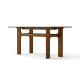 Leon Wooden Dining Table 63''