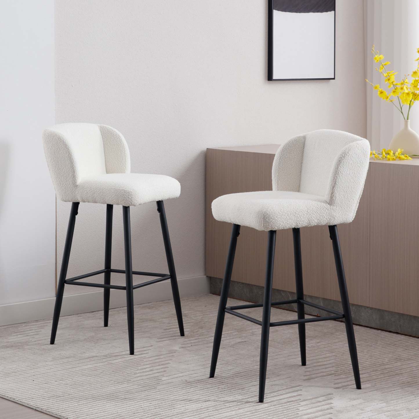 Ember Counter & Bar Stools (Set of 2)