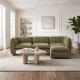 Arden 100" Modular Chenille Sofa