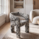 Dove Modern Upholstered Dining Chair-