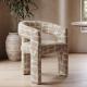 Dove Modern Upholstered Dining Chair-