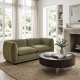 Arden 100" Modular Chenille Sofa