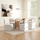 Kevin Mid-Century Dining Chair with Washable Slipcover (Set of 2)