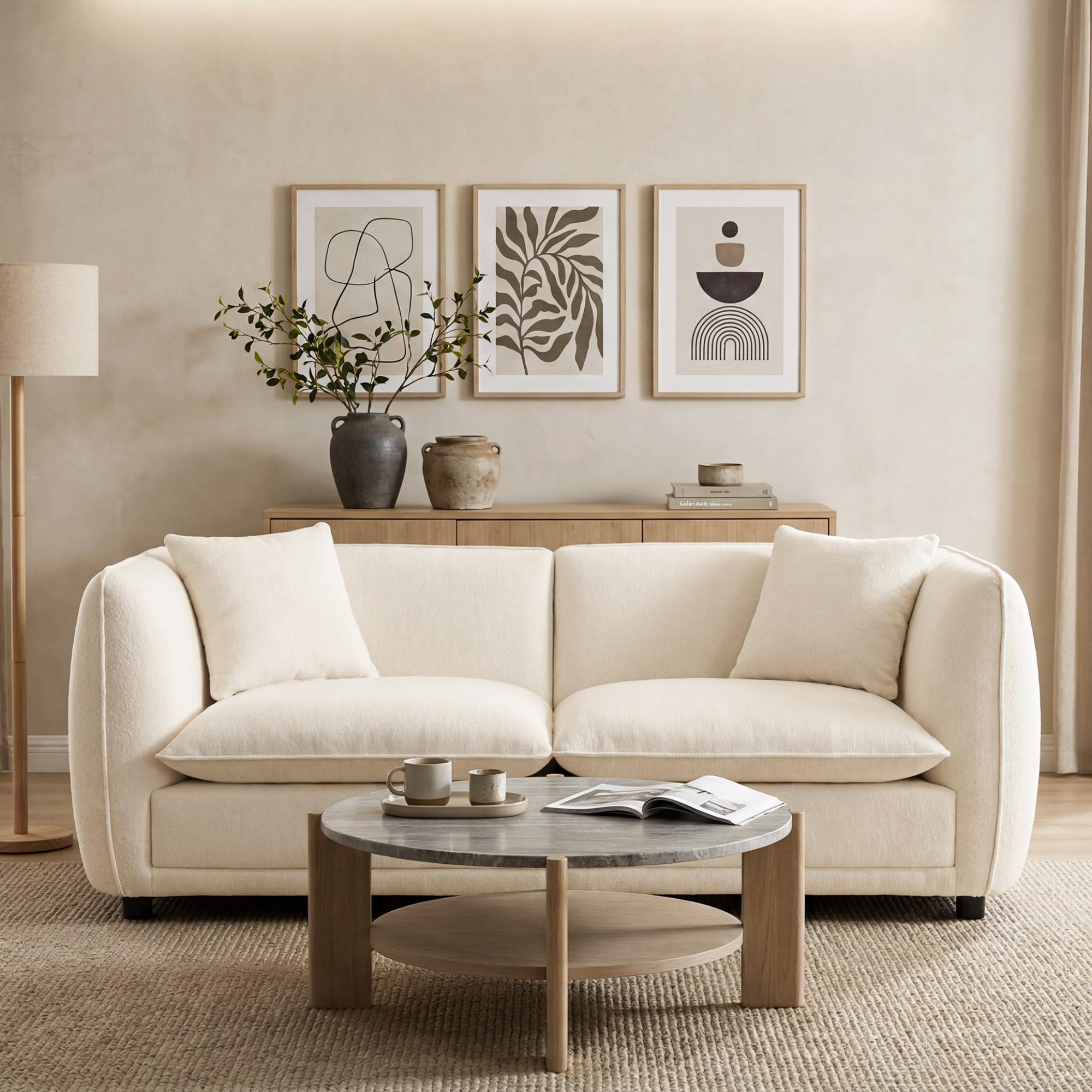 Arden 100" Modular Chenille Sofa