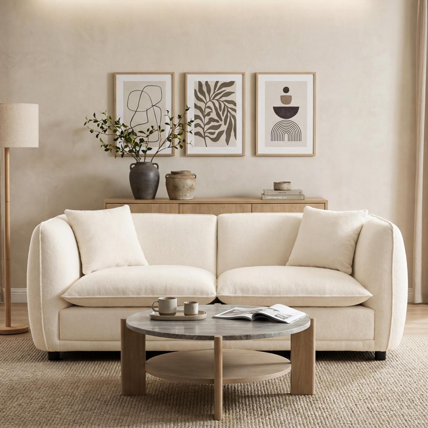 Arden 100" Modular Chenille Sofa