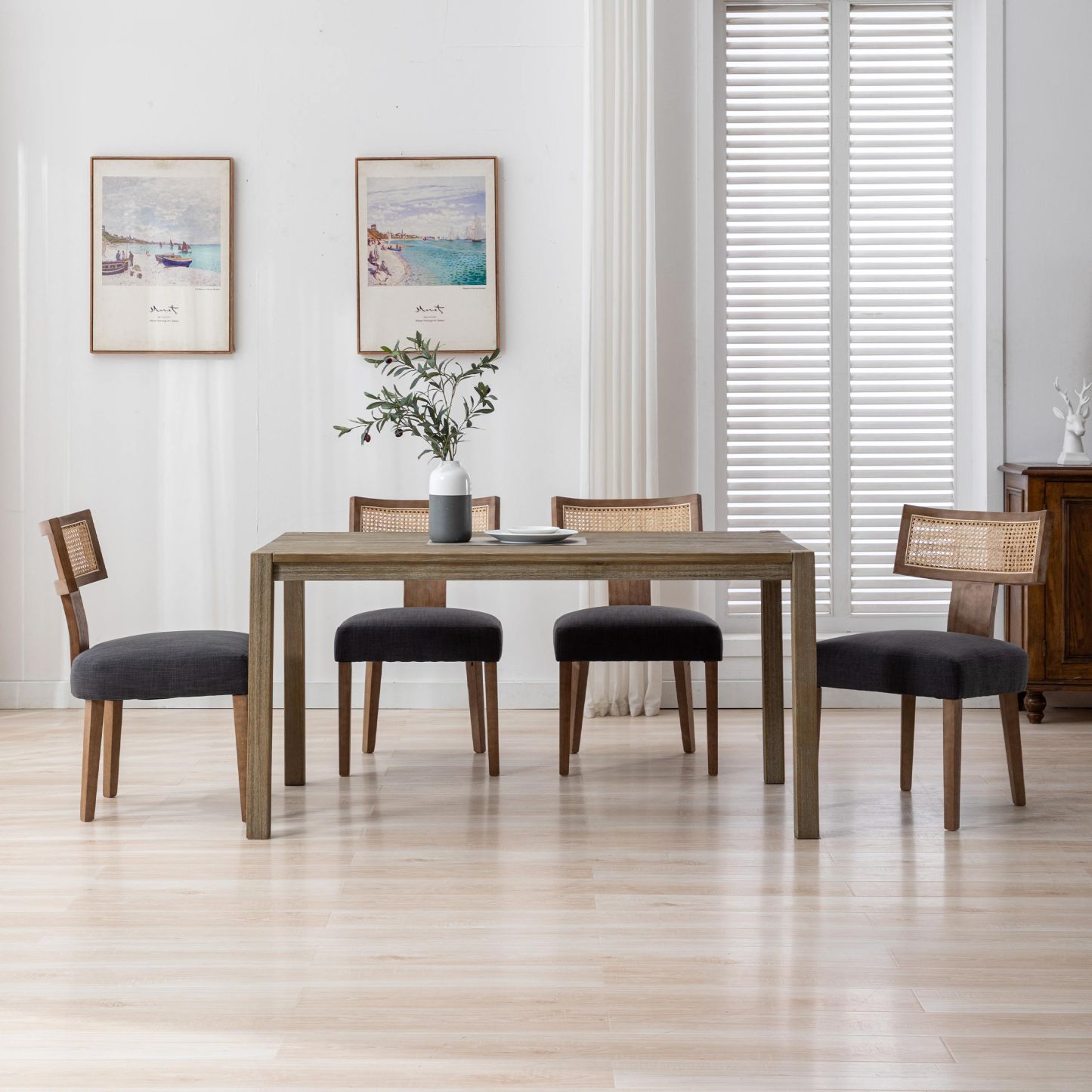 Payson Cane Dining Chairs (Set of 2)