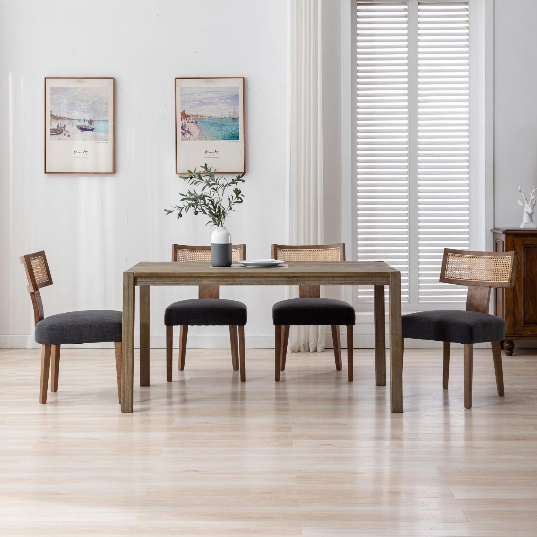 Payson Cane Dining Chairs (Set of 2)