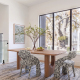 [Copy]Ivan Mid Century Modern Upholstered Dining Chairs (Set of 2)