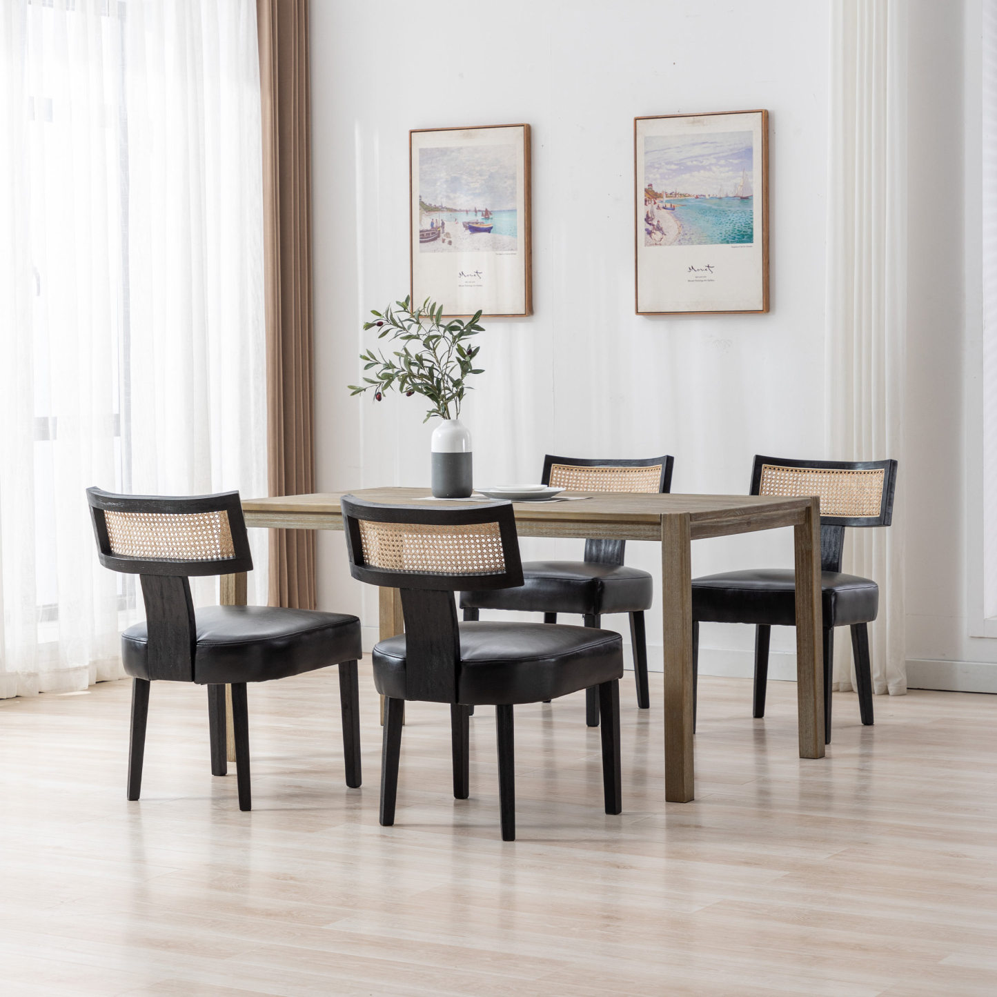 Payson Cane Dining Chairs (Set of 2)