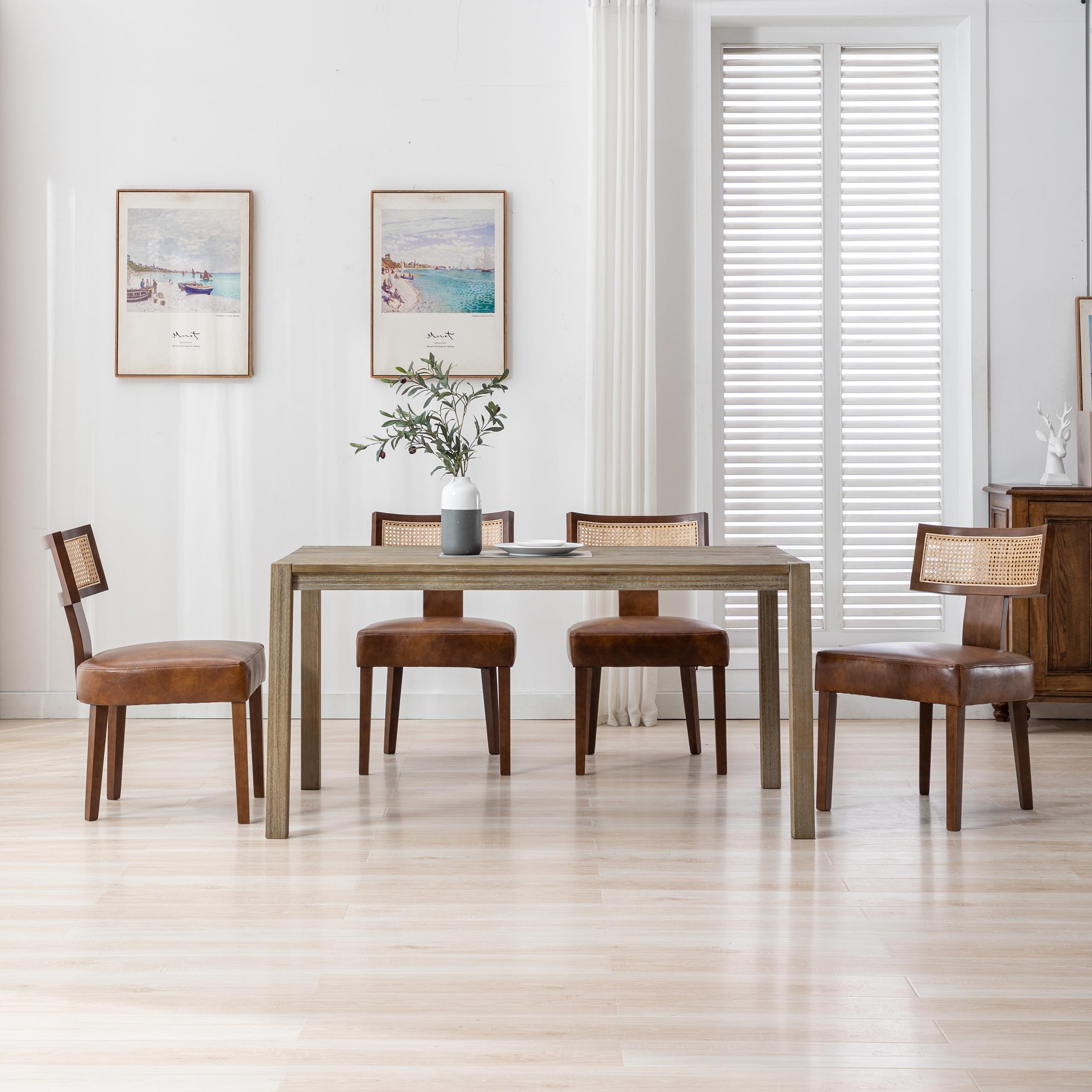 Payson Cane Dining Chairs (Set of 2)
