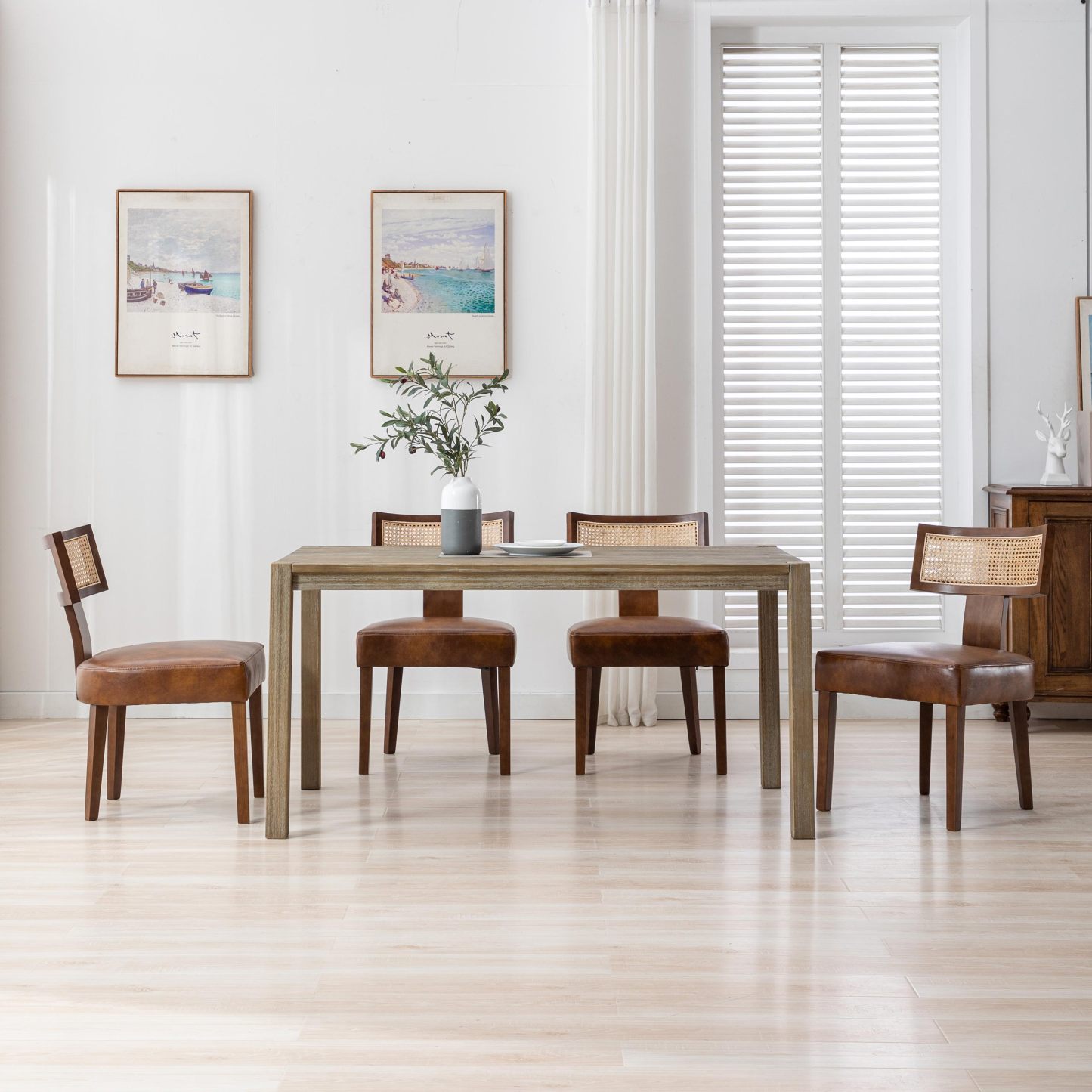 Payson Cane Dining Chairs (Set of 2)