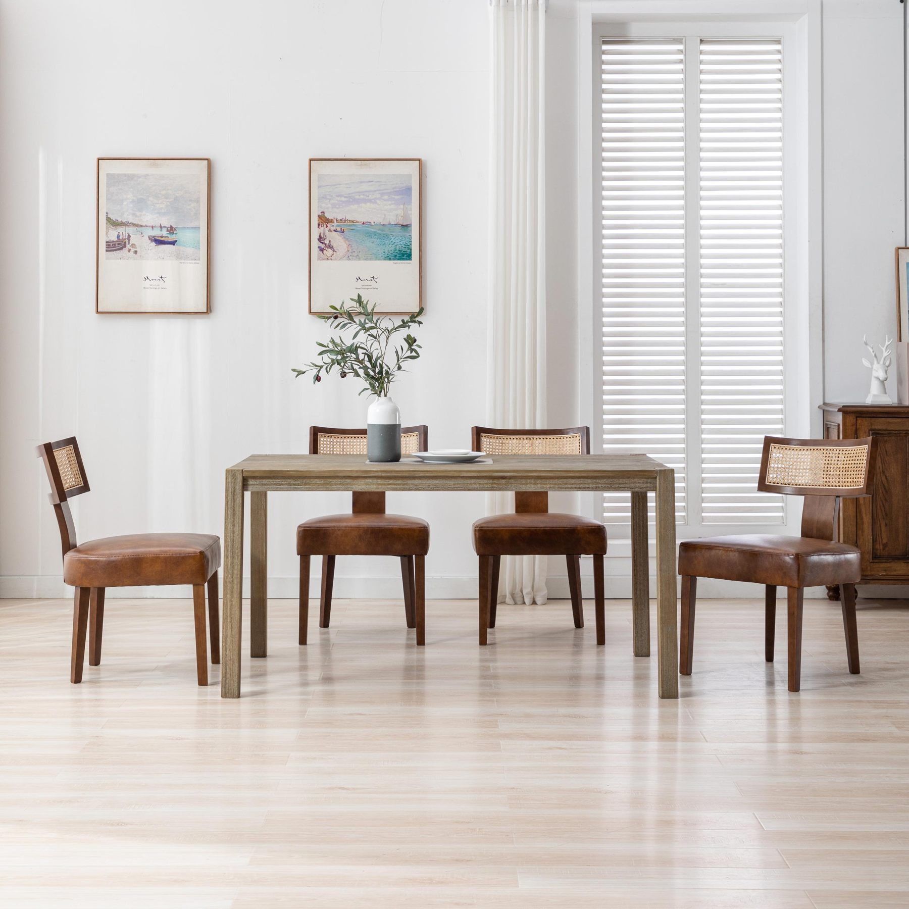 Payson Cane Dining Chairs (Set of 2)