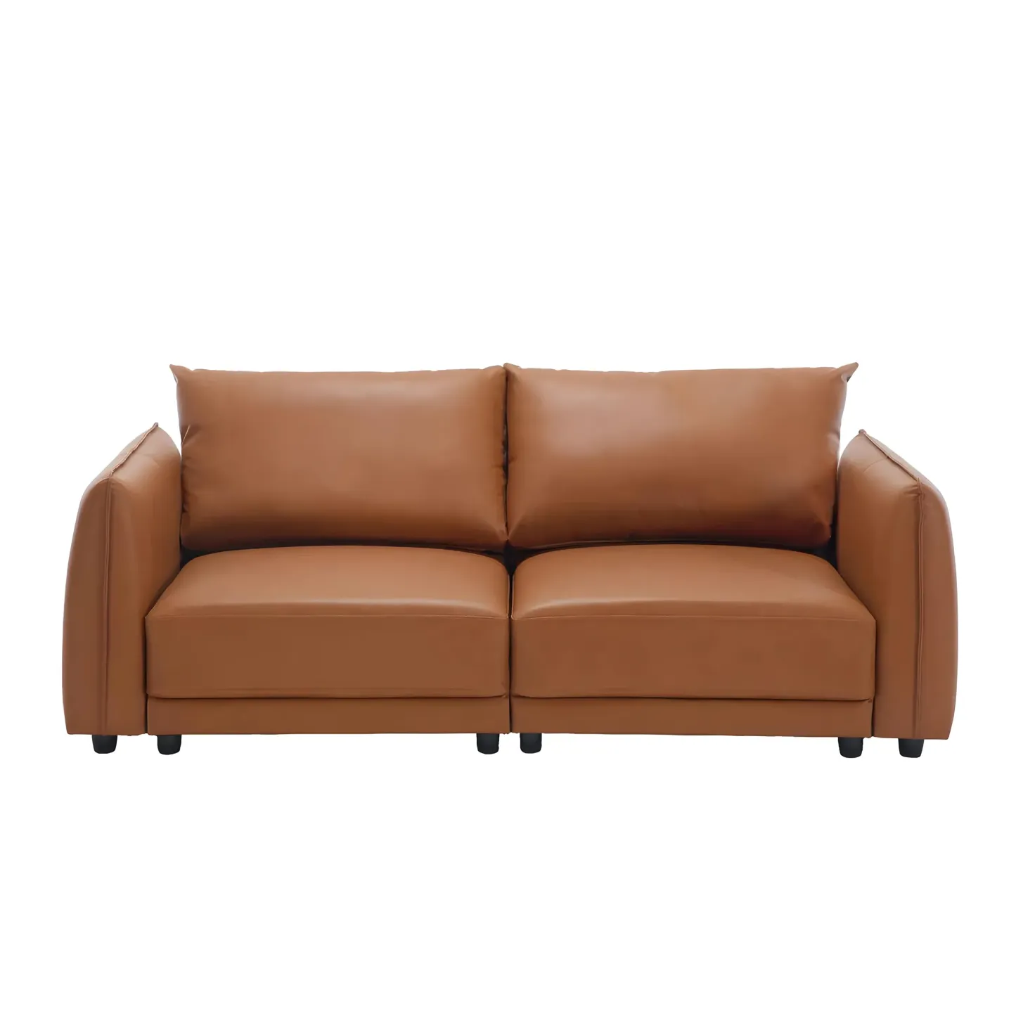 Leen Sectional Sofa - Modern Brown Sofa