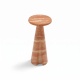 Lauren 9'' Cultured Marble Side Table