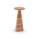 Lauren 9'' Cultured Marble Side Table