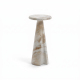 Lauren 9'' Cultured Marble Side Table