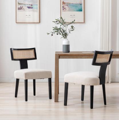 Payson Cane Dining Chairs (Set of 2)