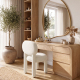 Evan Faux Fur Dining Chair