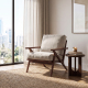 Charles Lounge Armchair with Ottoman