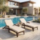 Brich Outdoor Chaise Lounge (Set of 2)