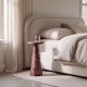 Lauren 9'' Cultured Marble Side Table